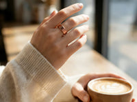 Comfortable AI smart ring designed for everyday wear.