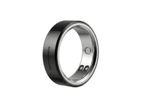 Black ceramic smart ring for events reminder.